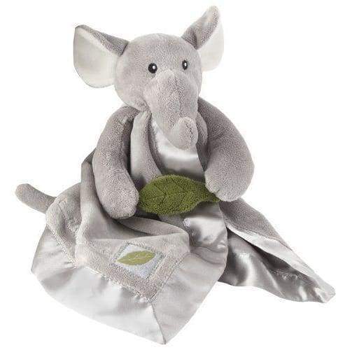Ekko the Elephant Little Expeditions Plush Rattle Lovie with Crinkle Leaf - Baby Gift Sets