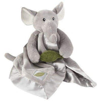 Thumbnail for Ekko the Elephant Little Expeditions Plush Rattle Lovie with Crinkle Leaf - Baby Gift Sets