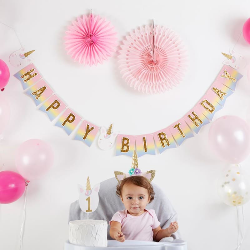 Unicorn sales 1st birthday