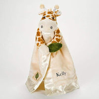 Jakka the Giraffe Little Expeditions Plush Rattle Lovie with Crinkle Leaf - Lovies