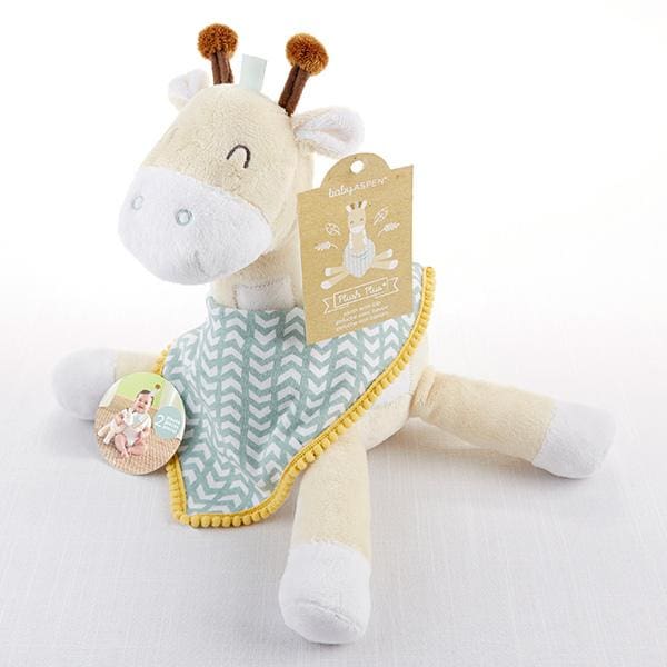 Jamie the Giraffe Plush Plus Bandana Bib for Baby - Baby Gift Sets