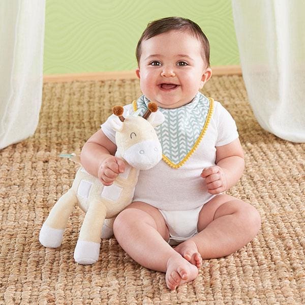 Jamie the Giraffe Plush Plus Bandana Bib for Baby - Baby Gift Sets