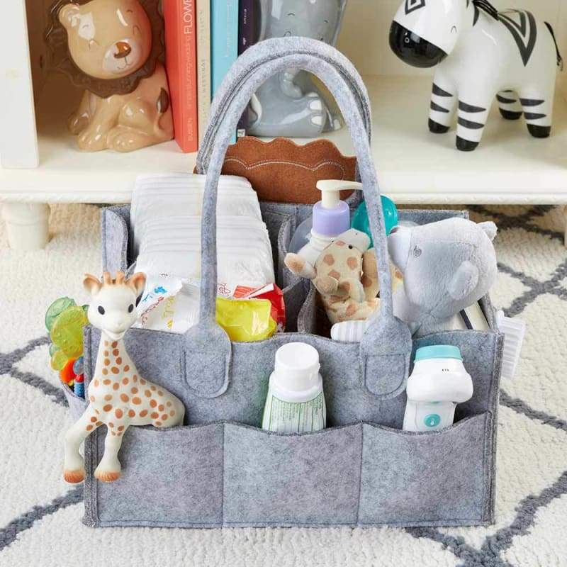 Lion Diaper Caddy Organizer (Personalization Available) - Organizer