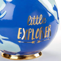 Little Explorer Globe Porcelain Bank - Piggy Bank