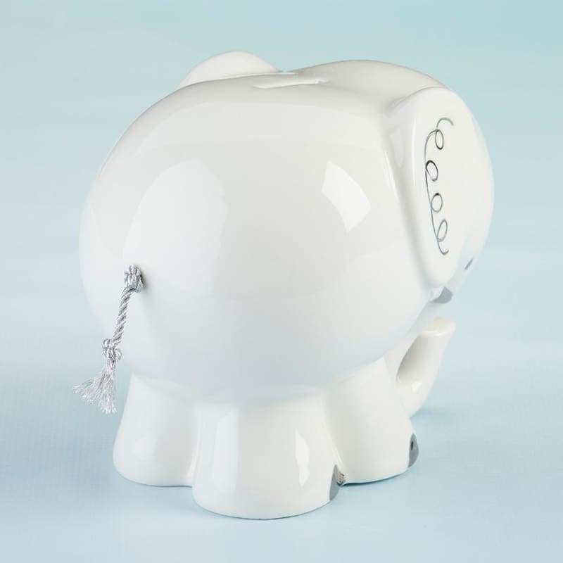 Little Peanut Elephant Porcelain Bank - Piggy Bank