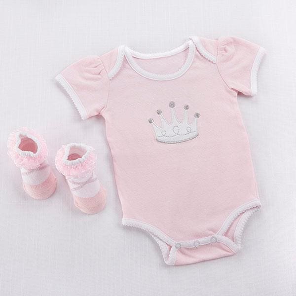 Little Princess Bodysuit & Sock Gift Set - Layettes
