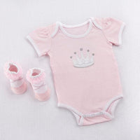 Thumbnail for Little Princess Bodysuit & Sock Gift Set - Layettes