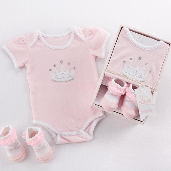 Little Princess Bodysuit & Sock Gift Set - Layettes