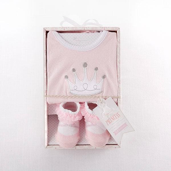 Little Princess Bodysuit & Sock Gift Set - Layettes