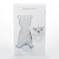 Thumbnail for Luxury Baby Blanket & Rattle Gift Set (Blue) - Baby Gift Sets