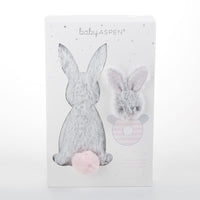 Luxury Baby Blanket & Rattle Gift Set (Pink) - Baby Gift Sets