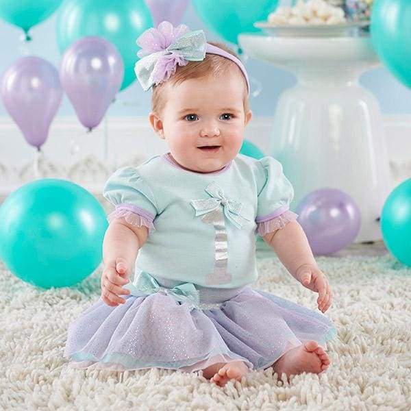 My First Birthday 3-Piece Party Outfit with Tutu (12-18 mos) - Baby Gift Sets