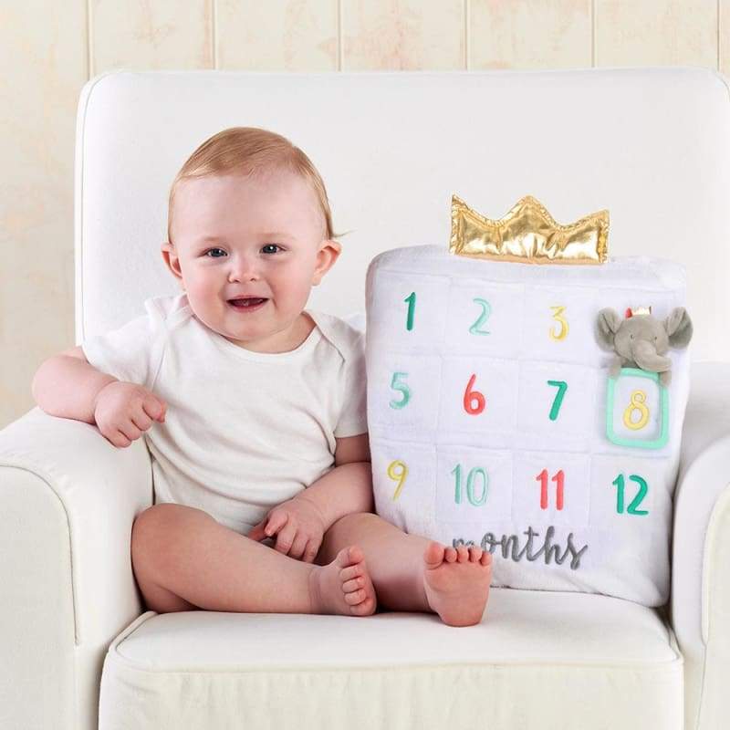 My First Milestone Baby Age Decorative Pillow Baby Aspen – Baby