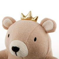 Thumbnail for My First Milestone Brown Bear Plush Plus Baby Age Blocks - Plush Animal