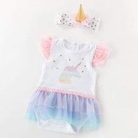 Thumbnail for My First Unicorn Outfit with Headband (0-6 Months) - Baby Gift Sets