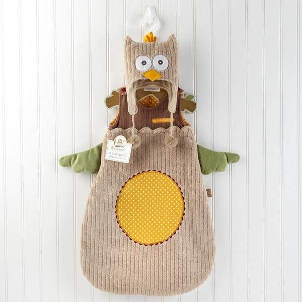My Little Night Owl Snuggle Sack and Cap (Personalization Available) - Baby Gift Sets
