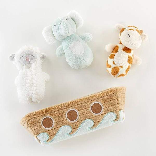 Noahs Ark 4-Piece Rattle Gift Set - Baby Gift Sets