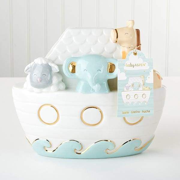 Noahs Ark Porcelain Bank - Piggy Bank