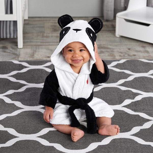 Panda Hooded Spa Robe (Personalization Available) - Robes