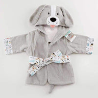Thumbnail for Puppy Hooded Robe (Personalization Available) - Robes