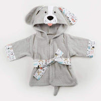 Thumbnail for Puppy Hooded Robe (Personalization Available) - Robes