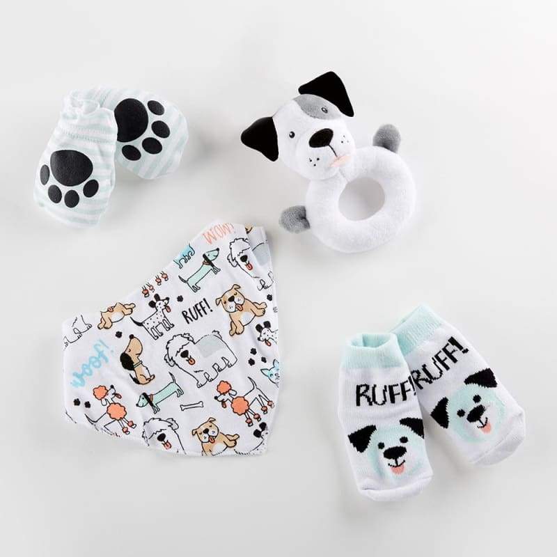 Puppy Love 4-Piece Gift set - Baby Gift Sets