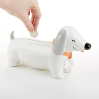 Thumbnail for Puppy Porcelain Bank - Piggy Bank