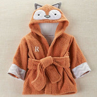 Thumbnail for Rub-a-dub Fox in the Tub Hooded Spa Robe (Personalization Available) - Hooded Towels