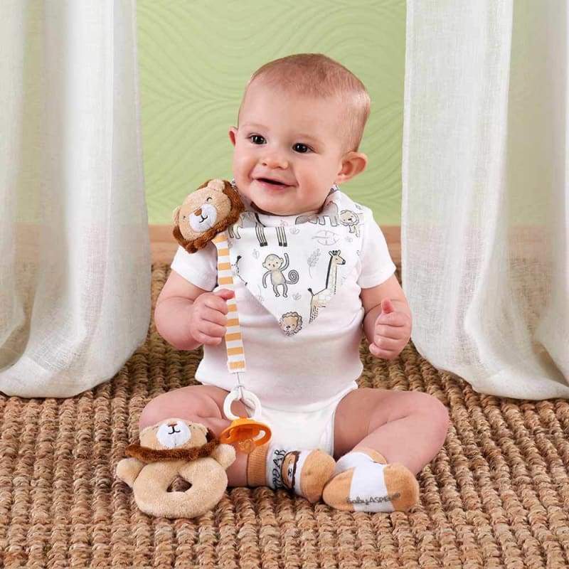 Safari 4-Piece Gift Set - Baby Gift Sets