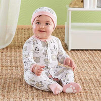 Safari Pajama Gift Set - Pink - Baby Gift Sets