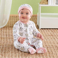 Thumbnail for Safari Pajama Gift Set - Pink - Baby Gift Sets