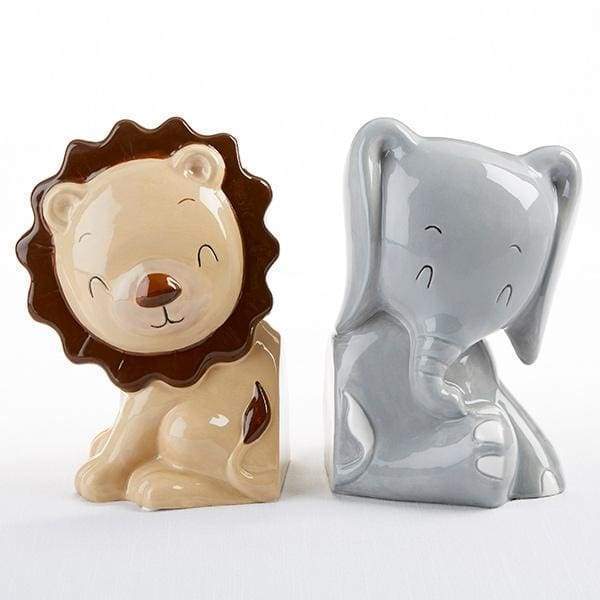 Safari Porcelain Bookends - Bookends