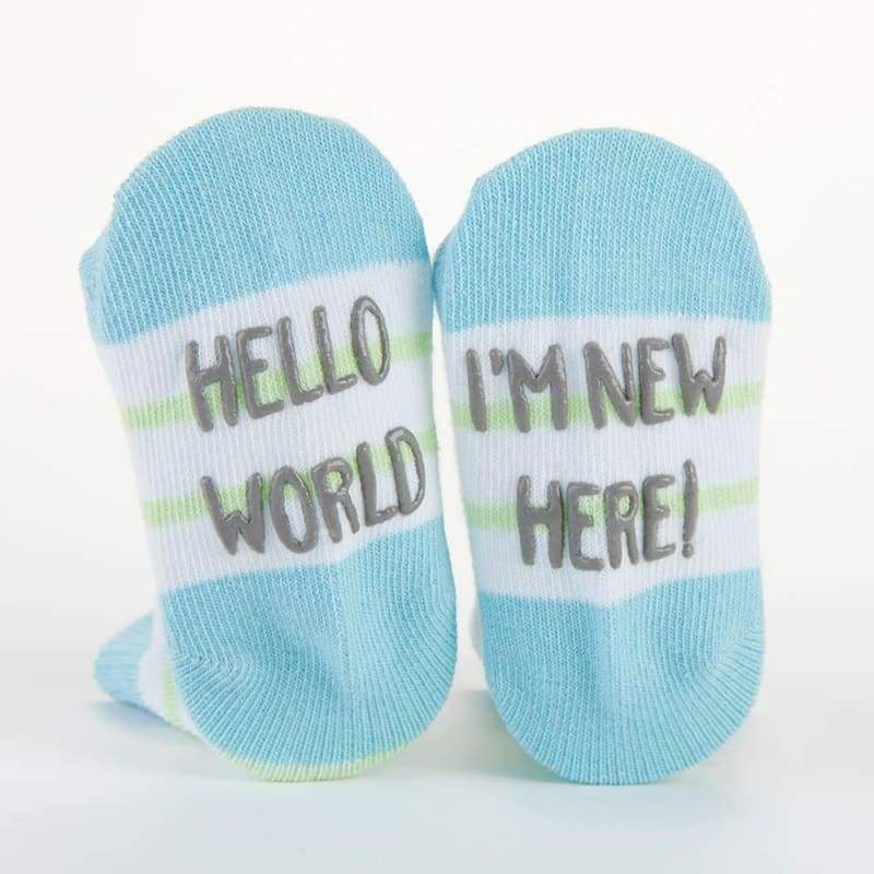 Hello world store socks for newborn