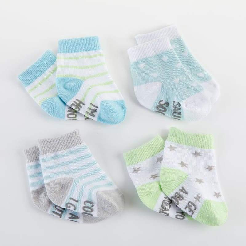 Silly Soles 4-Pair Sock Set - Boy - Socks