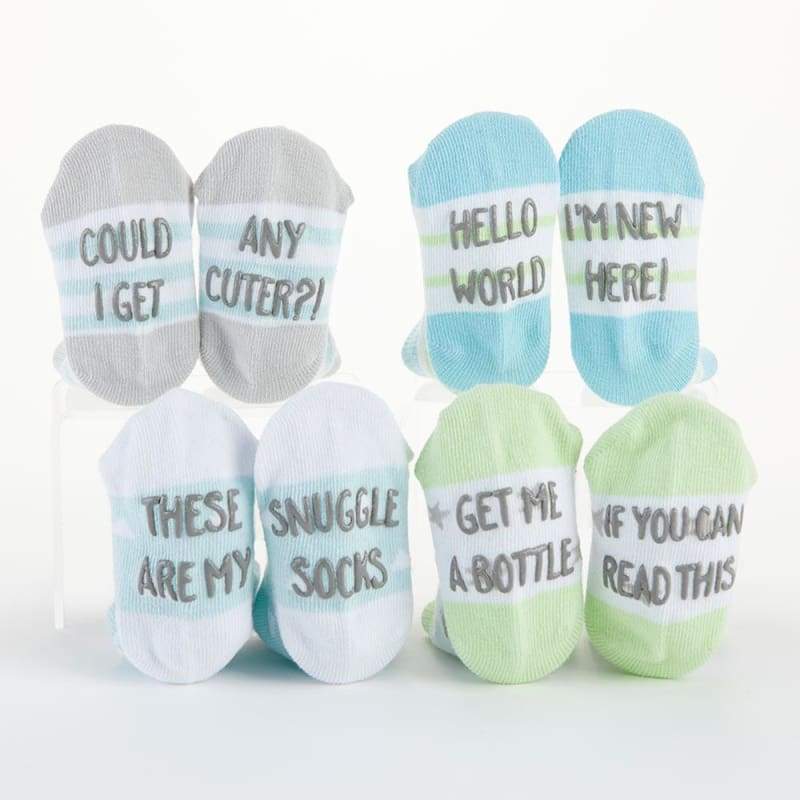 Silly Soles 4-Pair Sock Set - Boy - Socks