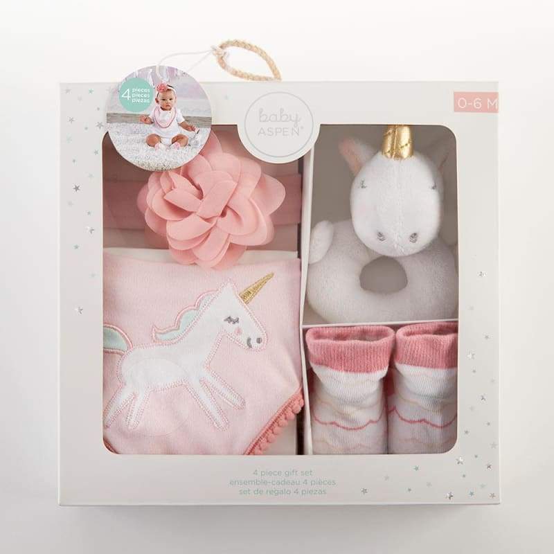 Simply Enchanted 4-Piece Gift Set - Baby Gift Sets