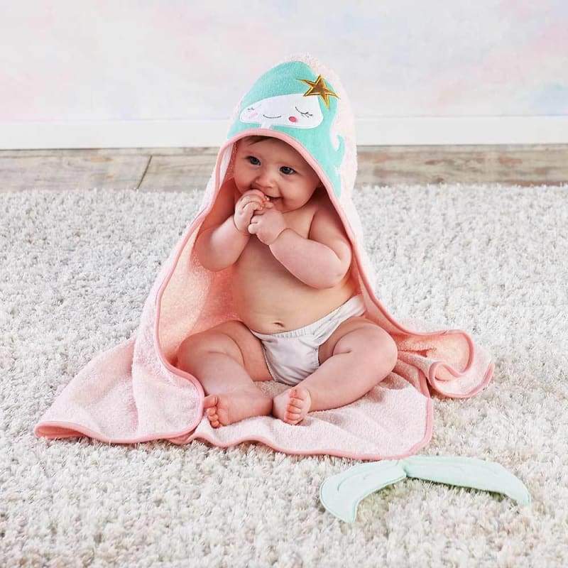 Simply Enchanted Mermaid Hooded Towel - Hooded Towels