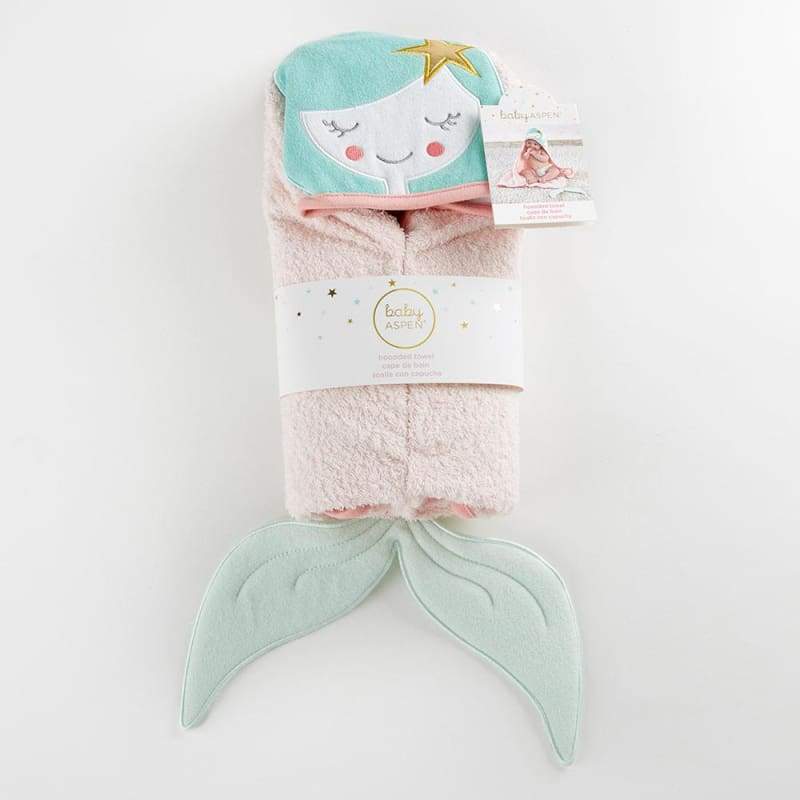 Simply Enchanted Mermaid Hooded Towel - Hooded Towels