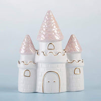 Thumbnail for Simply Enchanted Small Castle Porcelain Bank - Piggy Bank