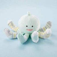 Sock T. Pus Octopus Plush Plus Four Pairs of Socks for Baby (Mint) - Plush Animal