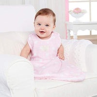 Thumbnail for Sweet Snuggles Muslin Wearable Blanket (Pink) - Lovies