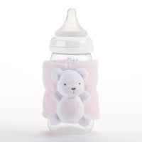 Thumbnail for Teddy Bear Bottle Buddy (Pink) - Bottle Buddy