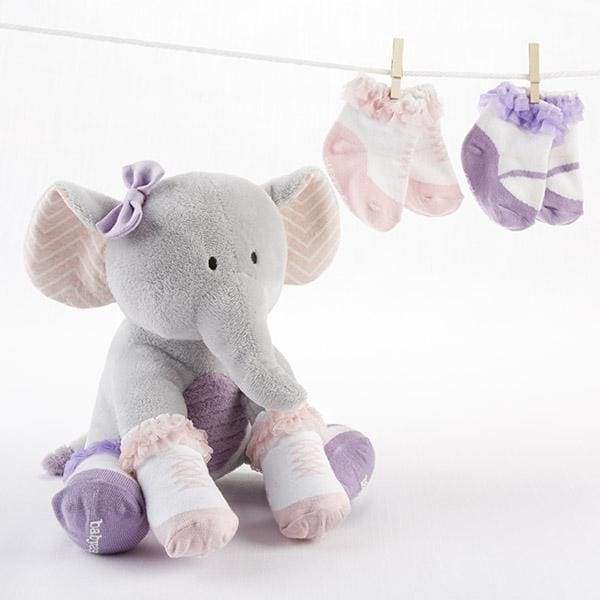 Tootsie in Footsies Plush Plus Elephant and Socks for Baby - Plush Animal