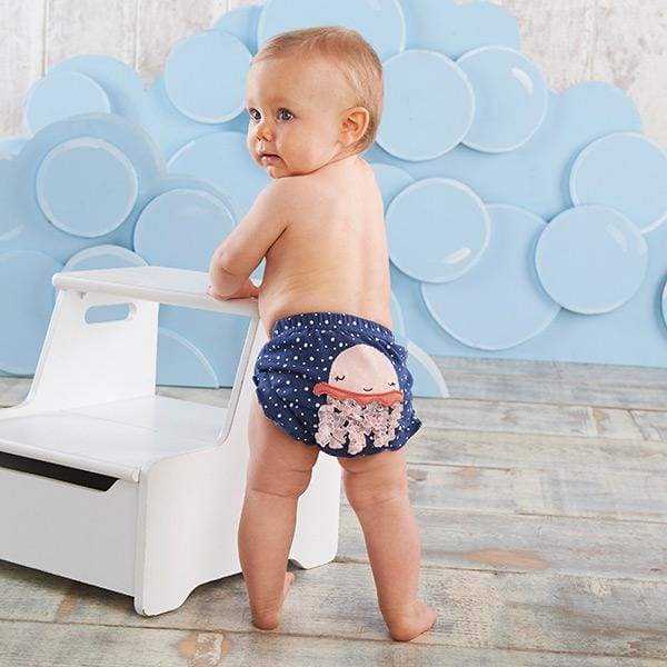 Under The Sea 3-Piece Diaper Cover Gift Set - Girl - Baby Gift Sets