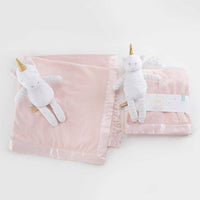 Thumbnail for Unicorn Plush Plus Blanket for Baby (Personalization Available) - Baby Gift Sets