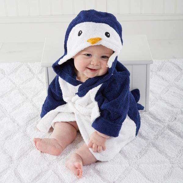 Wash & Waddle Penguin Hooded Spa Robe (Personalization Available) - Robes