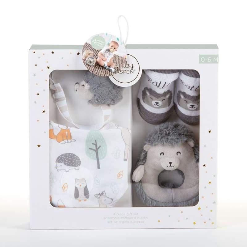 Woodland 4-Piece Gift Set - Baby Gift Sets