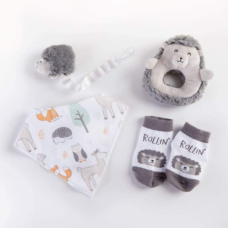 Woodland 4-Piece Gift Set - Baby Gift Sets