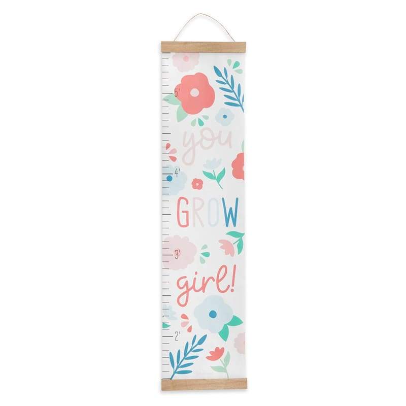 You Grow Girl Hanging Growth Chart - Growth Chart